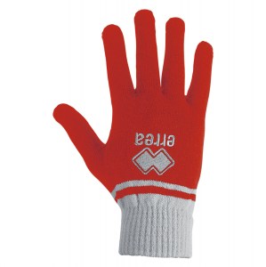 Errea Adults Jule Gloves Red-Grey