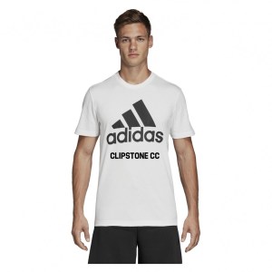 adidas Must Haves Badge of Sport Tee White-Black