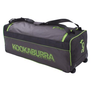 Kookaburra Pro 3.0 Wheelie Bag Black-Lime
