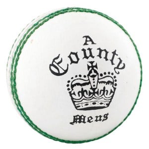 Precision Readers County Crown Cricket Ball White
