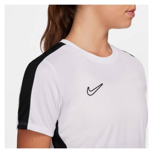 Nike Womens Academy 23 Short Sleeve Training Top (W) White-Black-Black