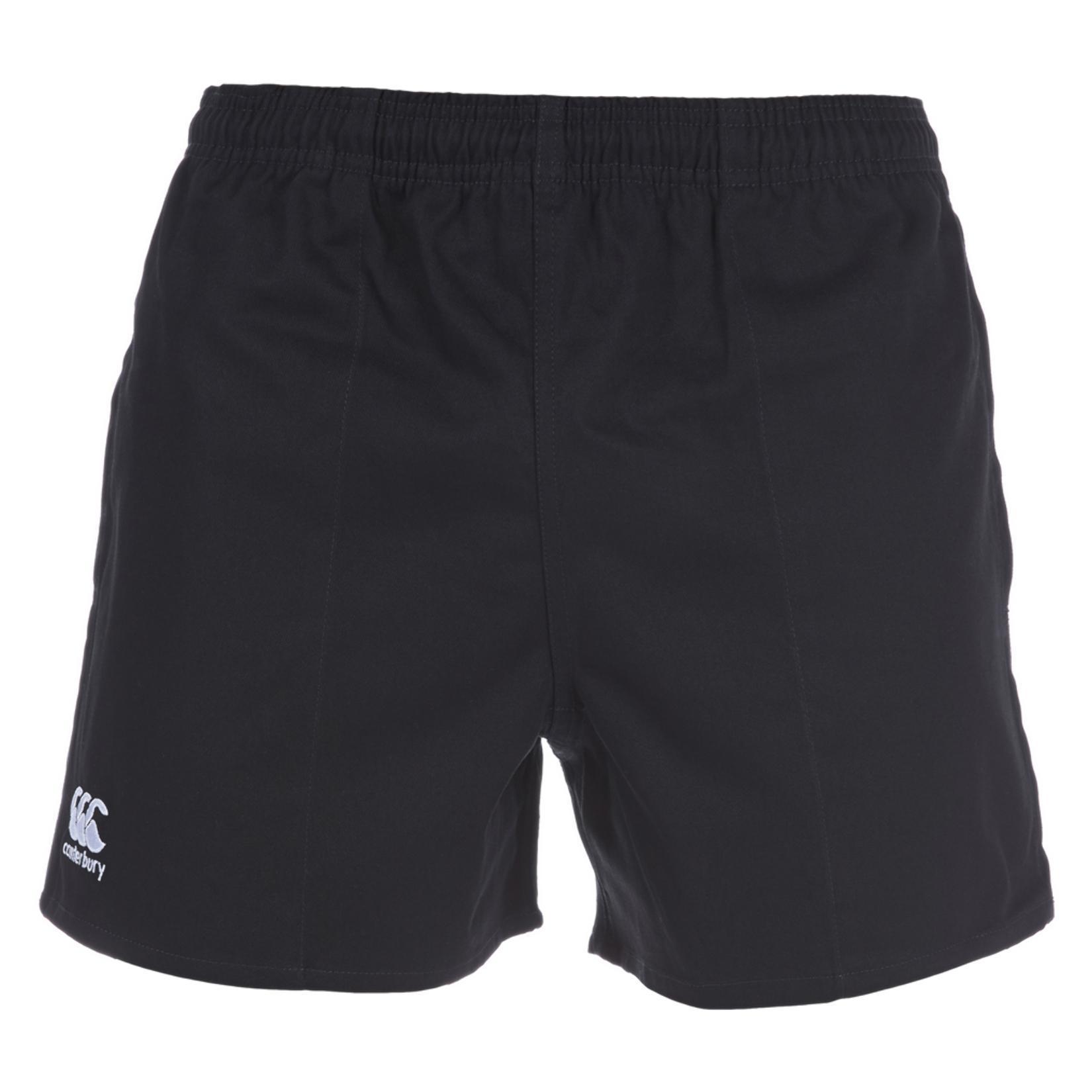 Canterbury Professional Polyester Rugby Short Black-1