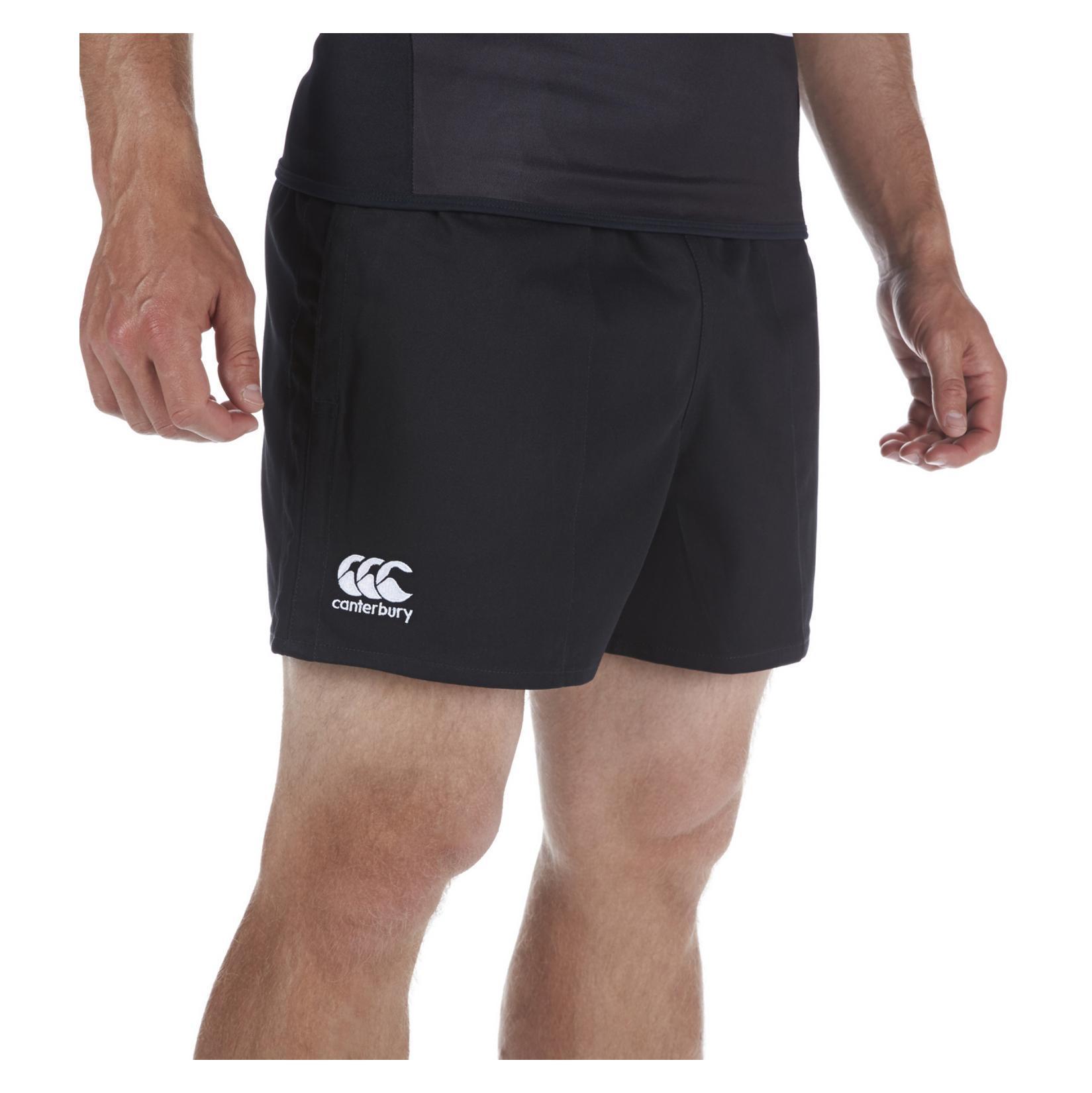 Canterbury Professional Polyester Rugby Short Black-3