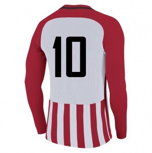 Nike Striped Division III Long Sleeve Football Shirt