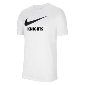 Nike Team Club 20 Swoosh Tee (M) White-Black