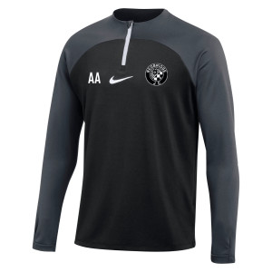 Nike Academy Pro Midlayer Drill Top Black-Anthracite-White