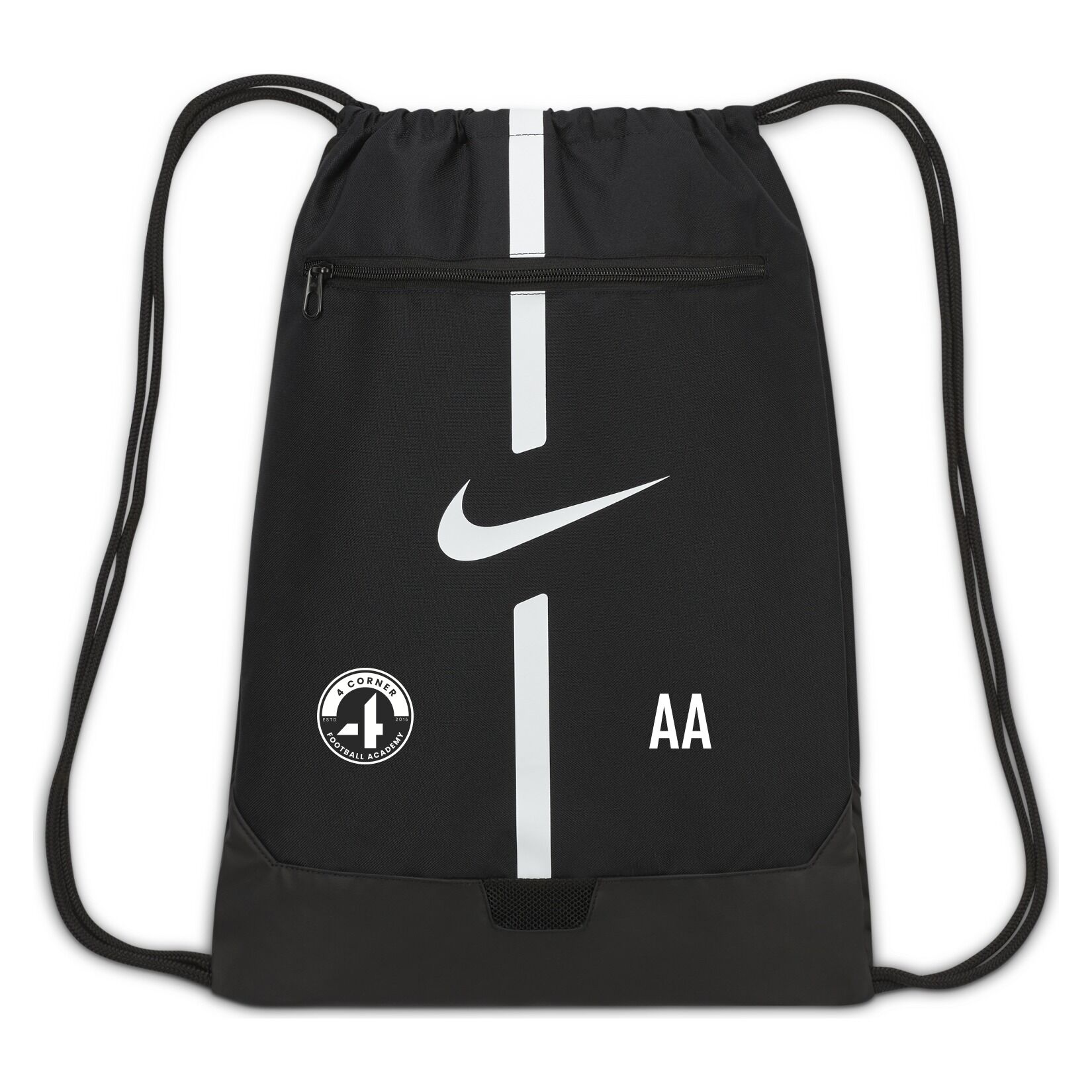 Nike Academy Gymsack - Black/Black/White
