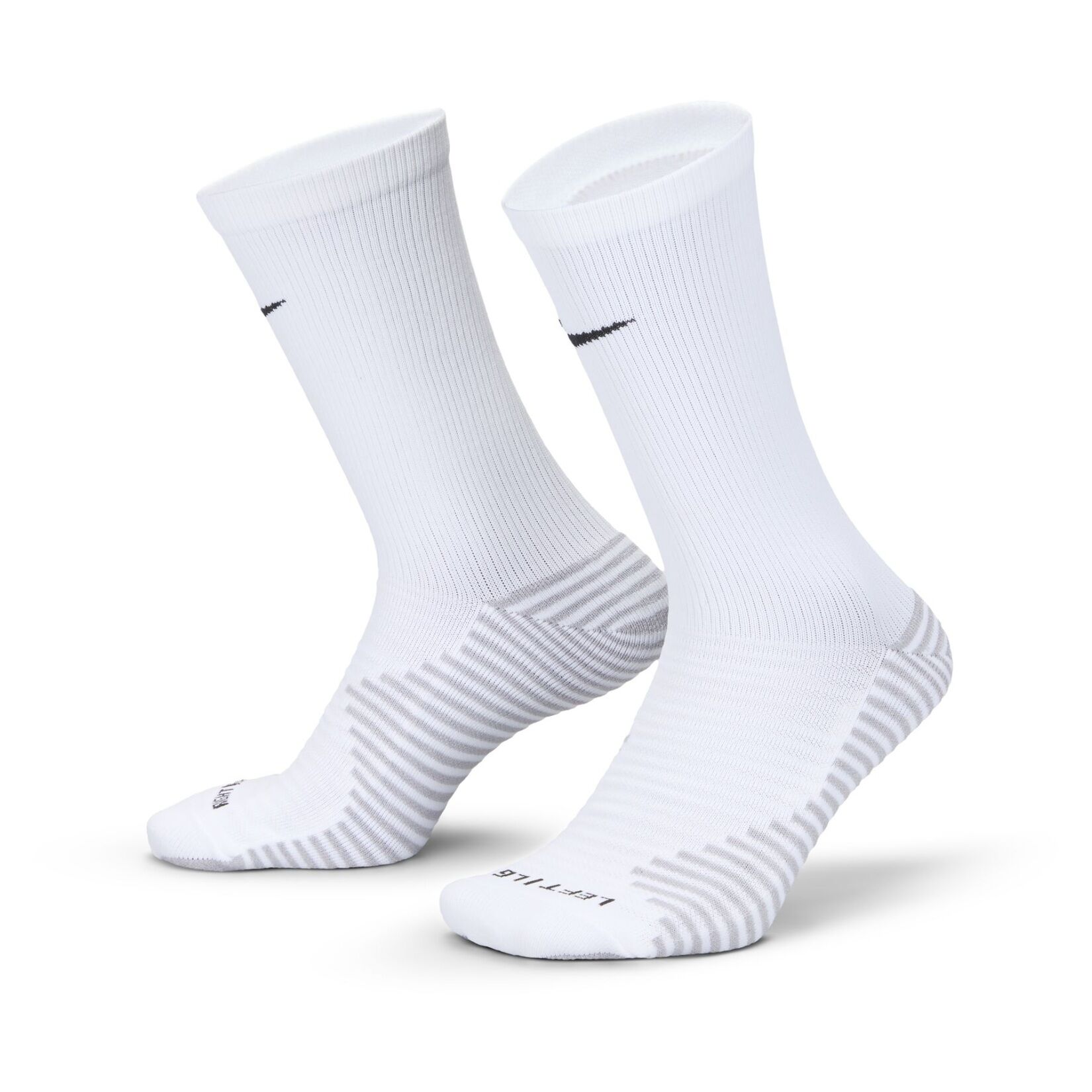 Nike Dri-FIT Strike Crew Socks - White/Black