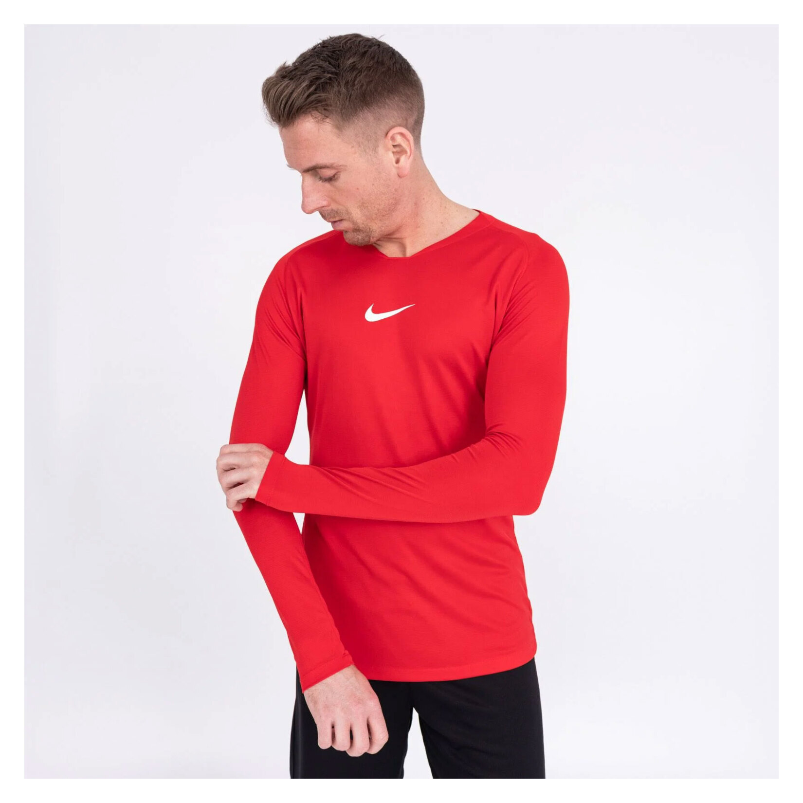 Nike Dri-FIT Park First Layer - University Red/White