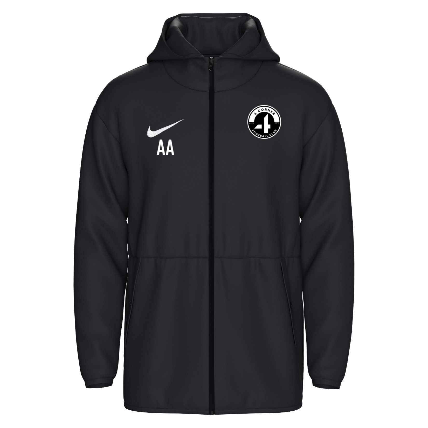 Nike Therma Repel Mens Park Jacket - Black/White