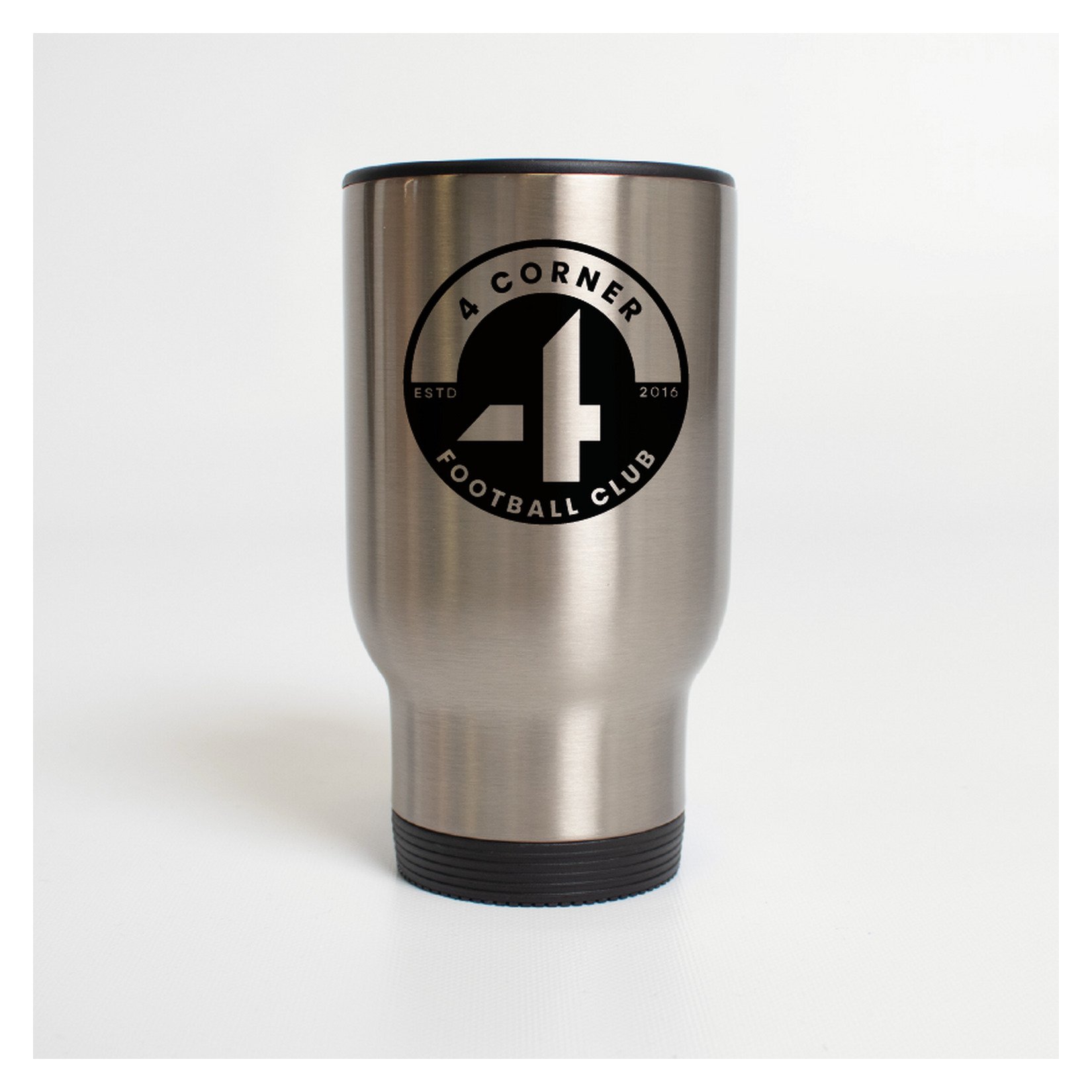 Kitlocker-Merchandise Travel Mug - Silver