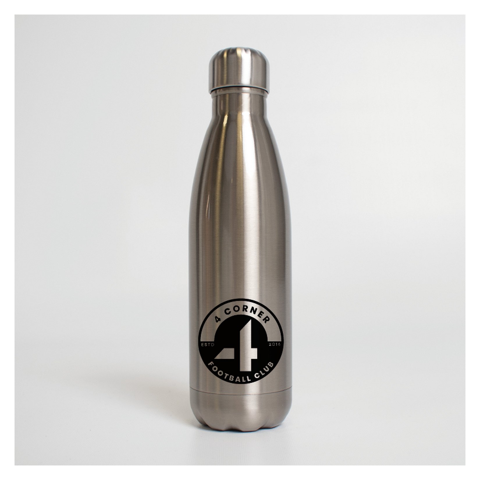 Kitlocker-Merchandise Premium Steel Water Bottle - Silver