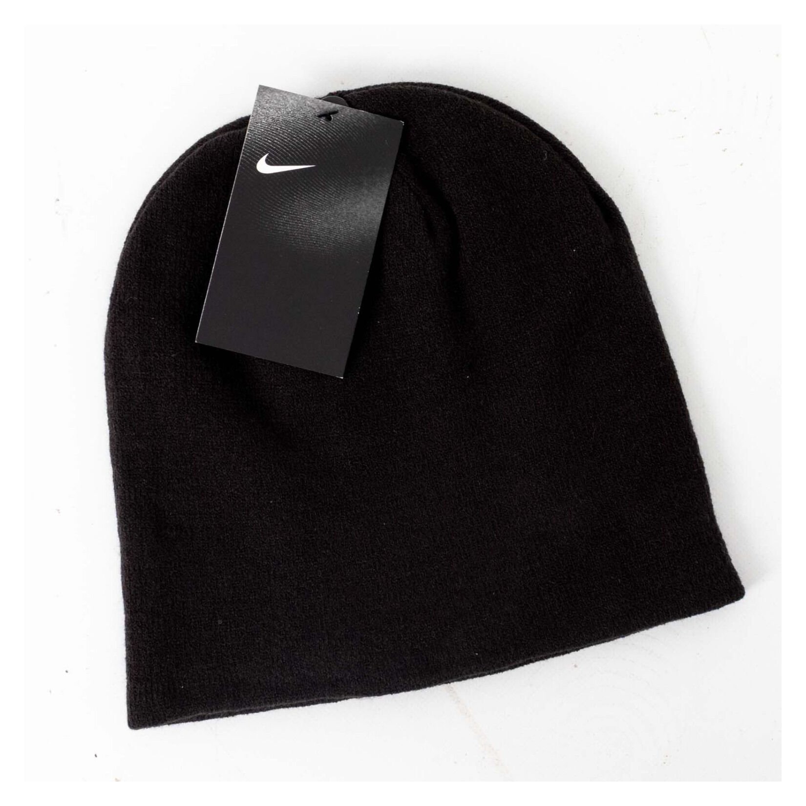 Zelus-Nike Swoosh Beanie - Black