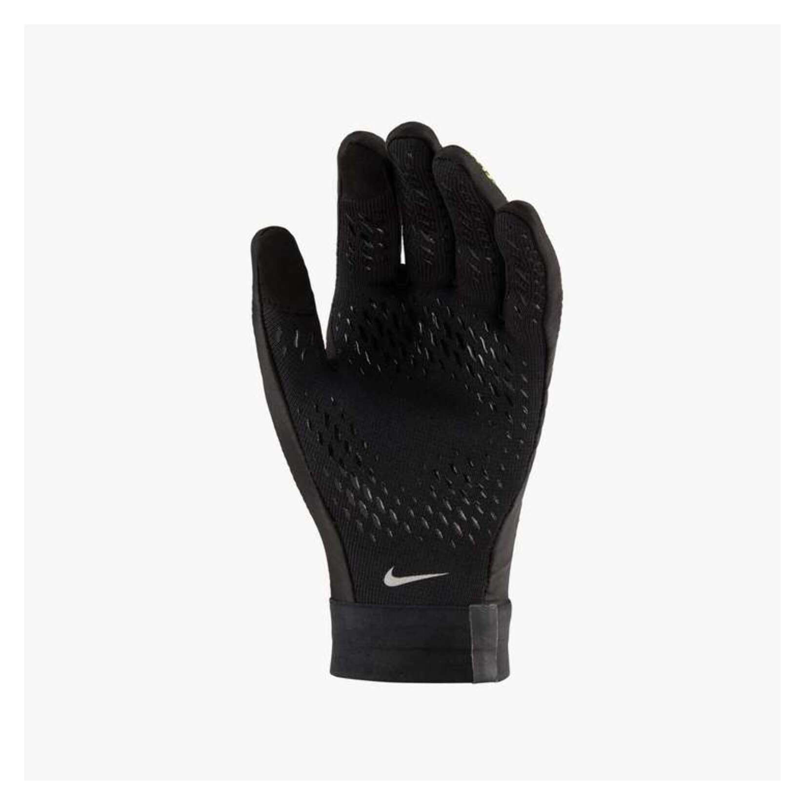 Nike Academy Field Therma-FIT Player Gloves - Black/Black/Volt