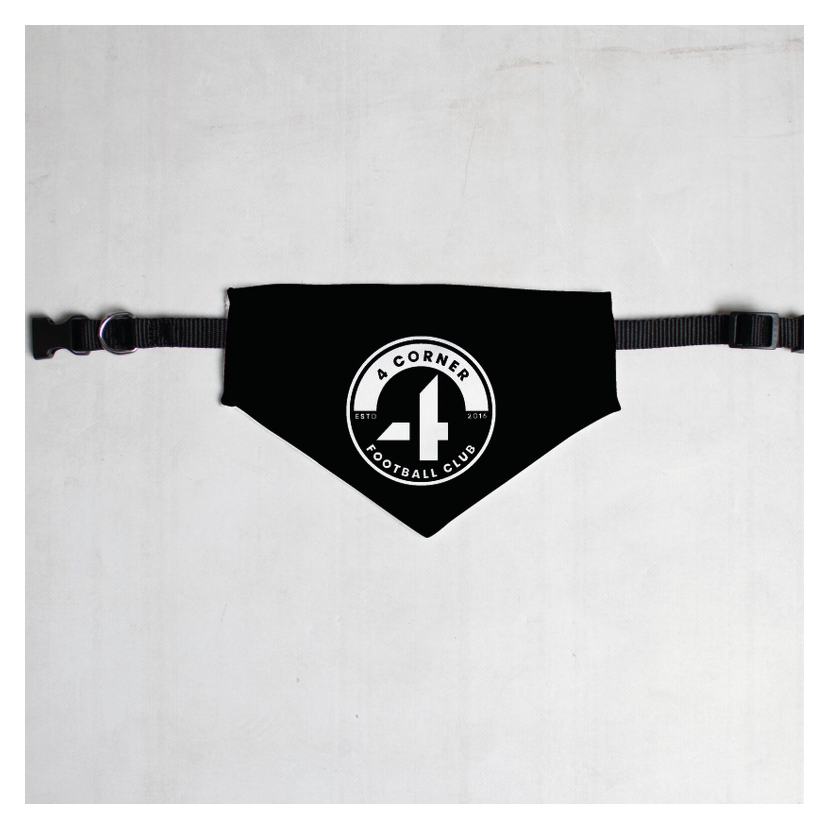 Kitlocker-Merchandise Pet Bandana with Black Collar - CUSTOMISED