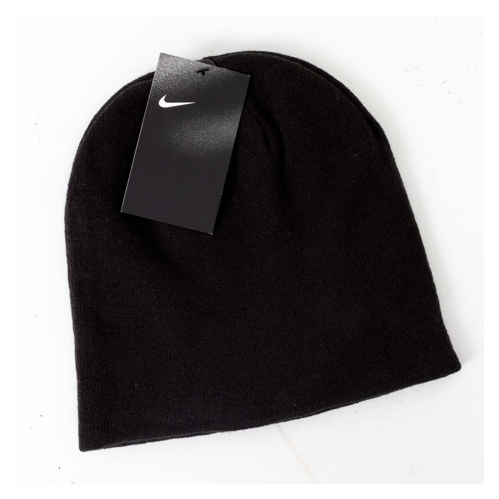 Zelus-Nike Swoosh Beanie - Black