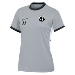 Nike Academy 25 Short-Sleeve Training Top (W) - Wolf Grey/Black/White