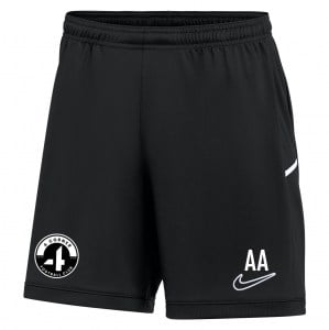 Nike Dri-FIT Academy 25 Shorts (W) - Black/Black/White