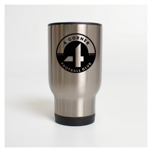 Kitlocker-Merchandise Travel Mug - Silver