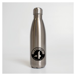 Kitlocker-Merchandise Premium Steel Water Bottle - Silver