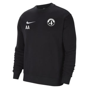 Nike Team Club 20 Fleece Crew Sweatshirt - Black/White/White