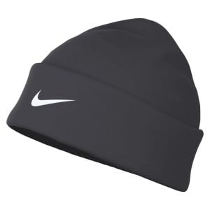 Nike Peak Dri-FIT Standard Cuff Beanie - Anthracite/White