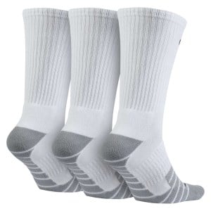 Nike Dry Cushion Crew Training Sock (3 Pair) - White/Wolf Grey/Black