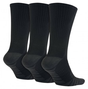 Nike Dry Cushion Crew Training Sock (3 Pair) - Black/Anthracite/White