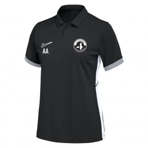 Nike Dri-FIT Academy 25 Polo (W) - Black/White/White