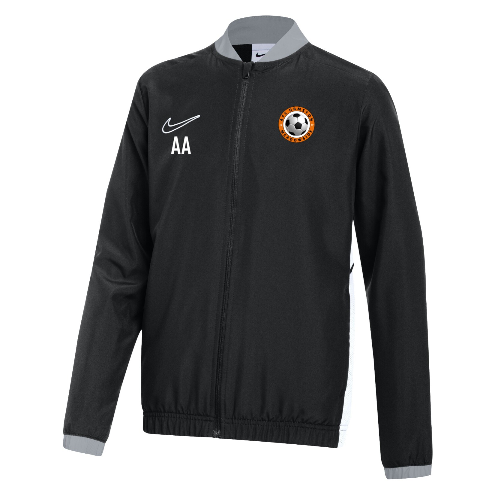 Nike Dri-FIT Academy 25 Woven Track Jacket - Black/White/White