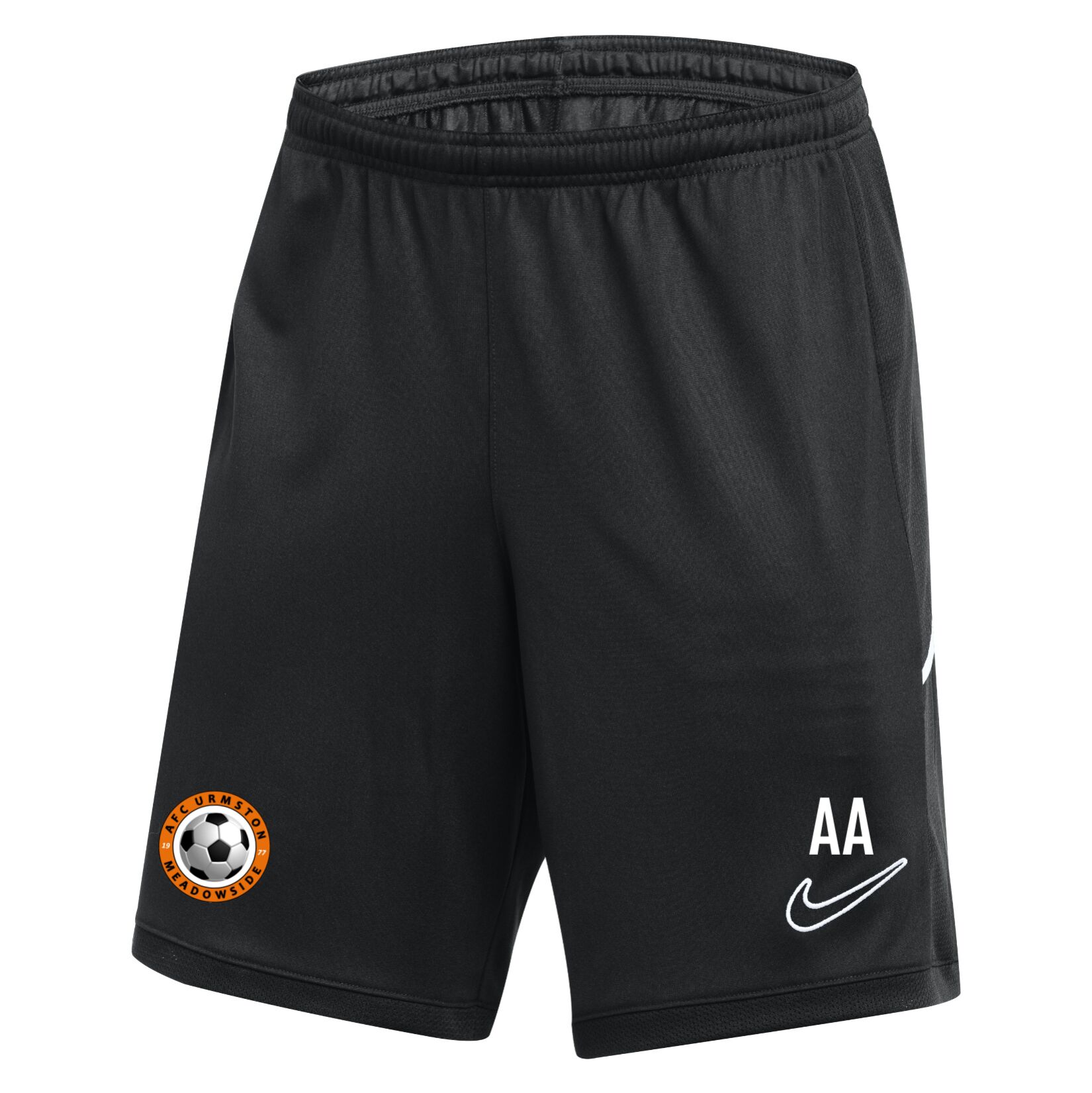 Nike Dri-FIT Academy 25 Shorts - Black/Black/White
