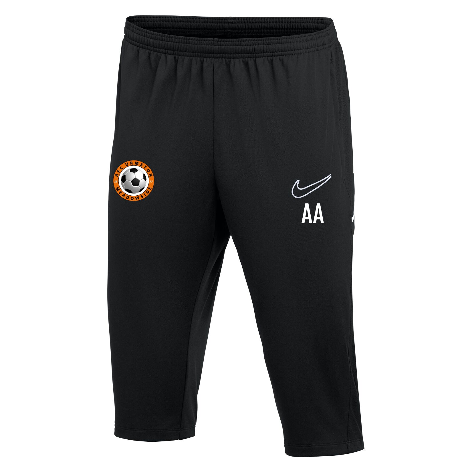Nike Dri-FIT Academy 25 3/4 Pants - Black/Black/White
