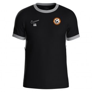 Nike Academy 25 Short-Sleeve Training Top - Black/White/White