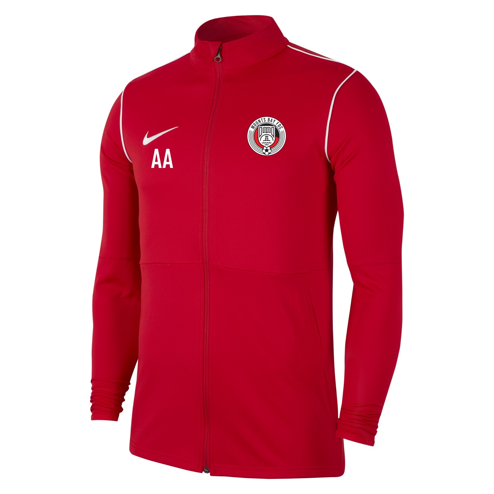Nike Dri-FIT Park 20 Knitted Track Jacket - University Red/White/White