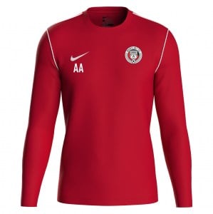 Nike Dri-FIT Park 20 Crew Top - University Red/White/White