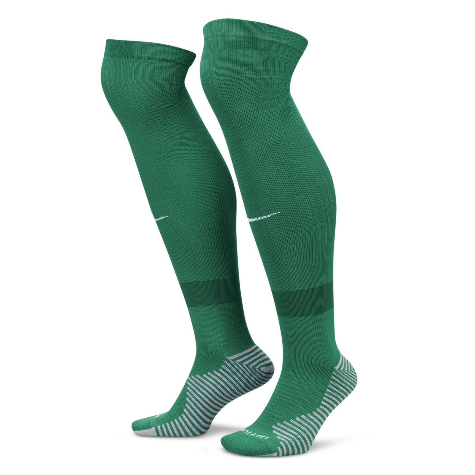 Nike Strike Dri-FIT Knee-High Soccer Socks - PINE GREEN/GORGE GREEN/BLACK/WHITE