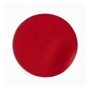 Flat Round Markers Red