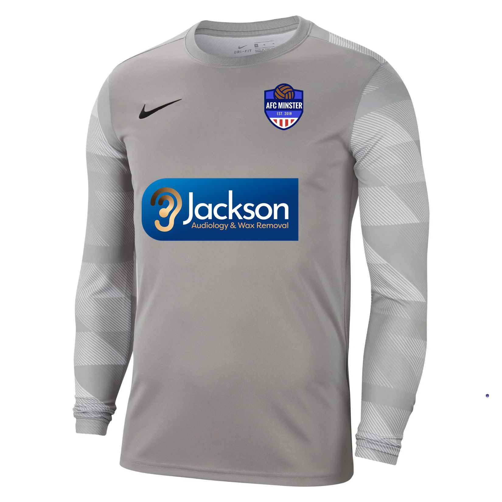 Nike Park IV Goalkeeper Dri-FIT Jersey - Pewter Grey/White/Black