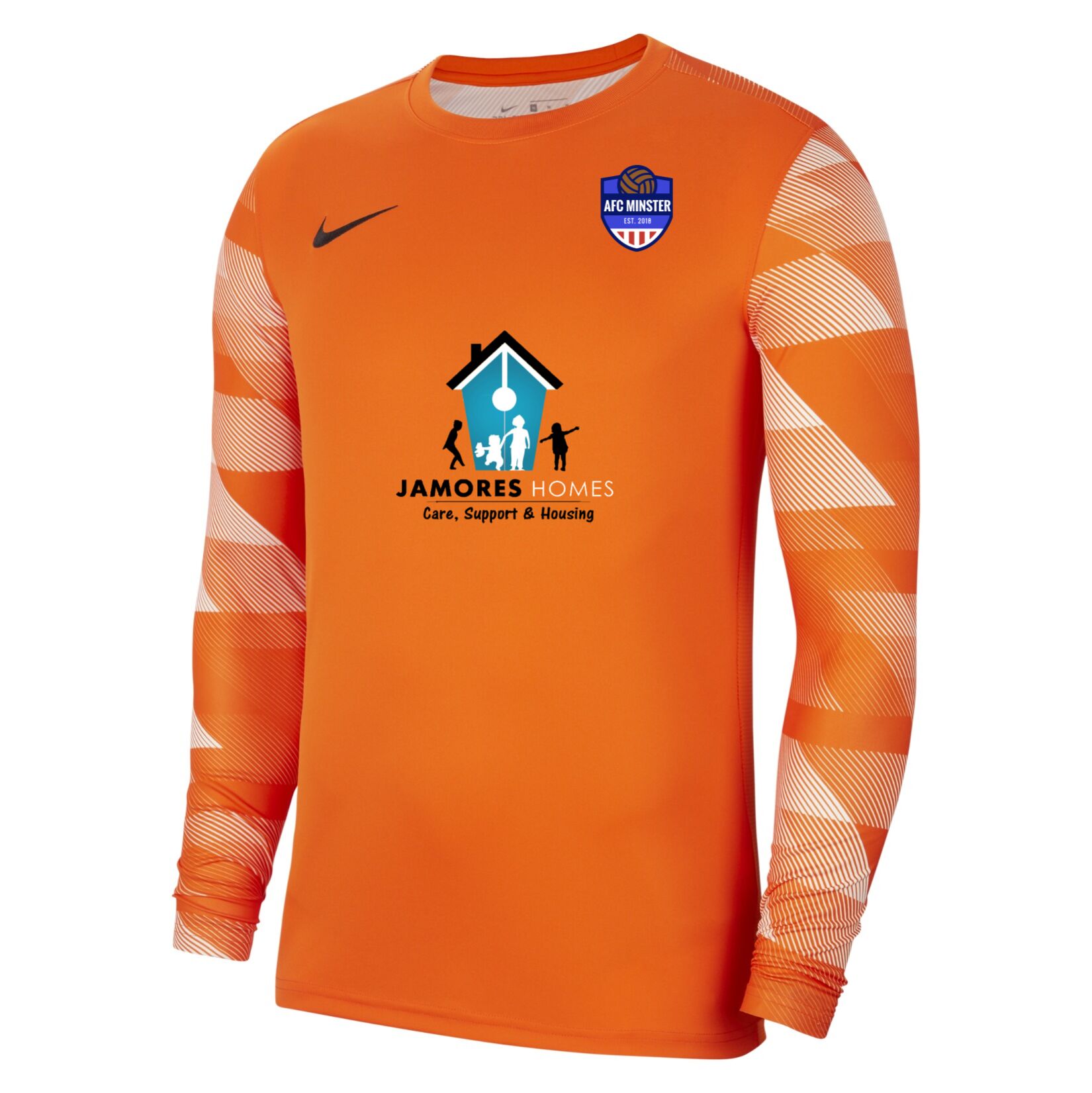 Nike Park IV Goalkeeper Dri-FIT Jersey - Safety Orange/White/Black