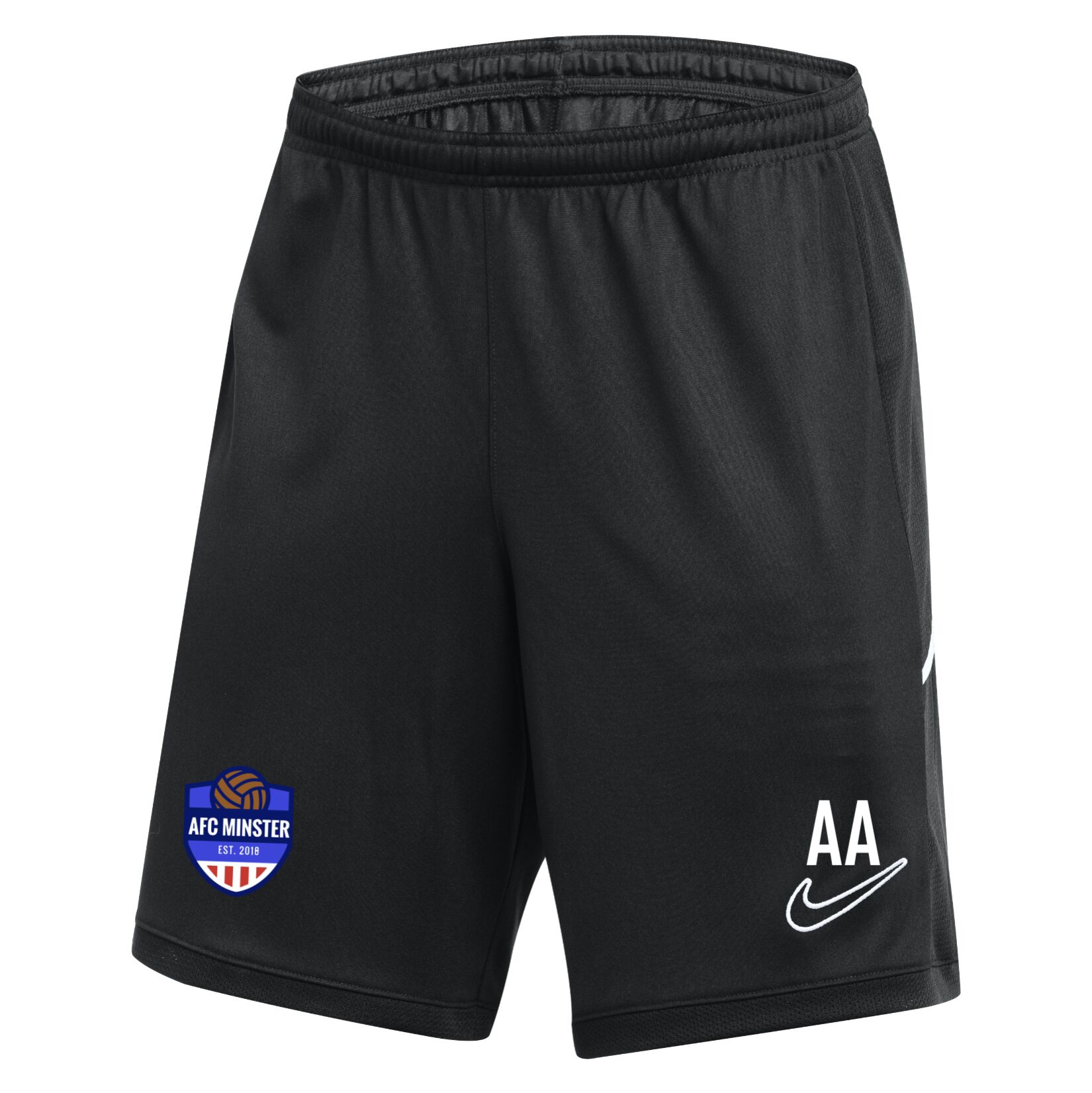 Nike Dri-FIT Academy 25 Shorts - Black/Black/White