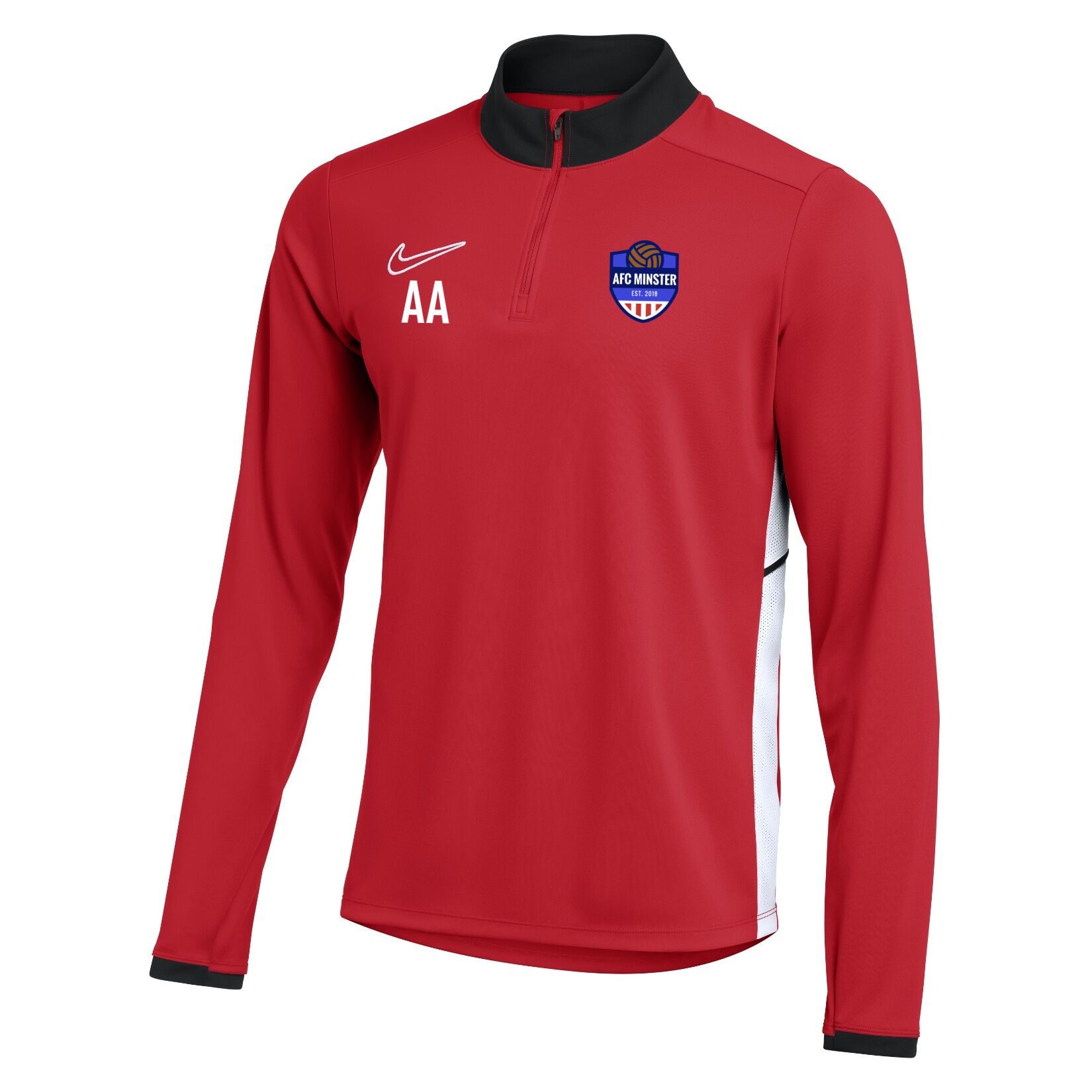 Nike Dri-FIT Academy 25 Drill Top - University Red/Gym Red/White