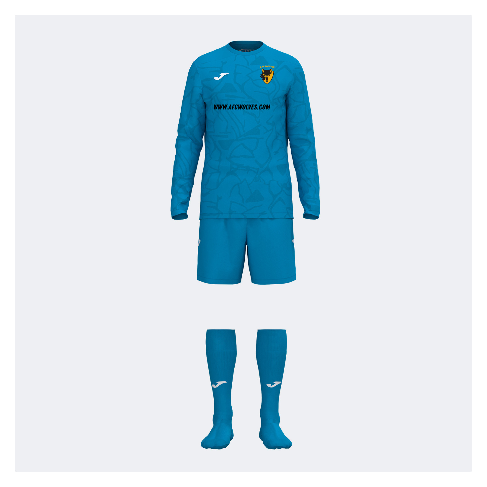 Joma Zamora IX Goalkeeper Two-Piece Set - Blue