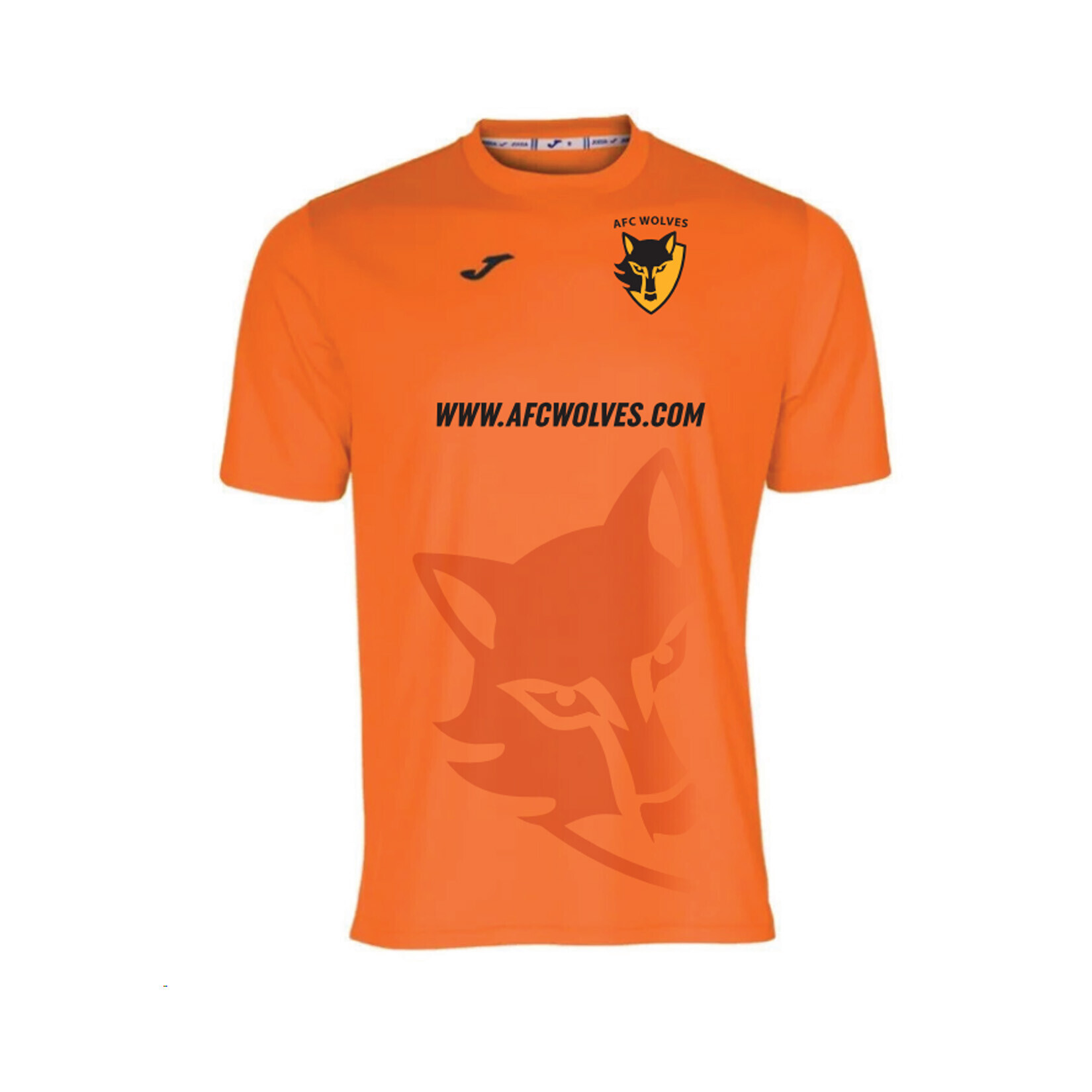 Joma Combi Short Sleeve Mens Performance Shirt - Orange