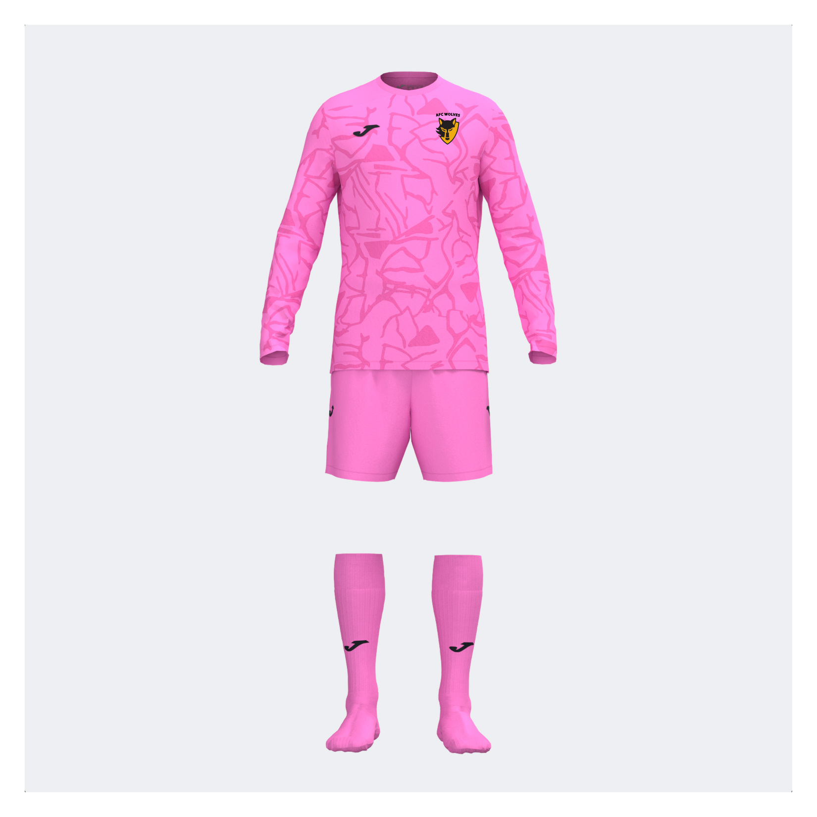 Joma Zamora IX Goalkeeper Two-Piece Set - Pink