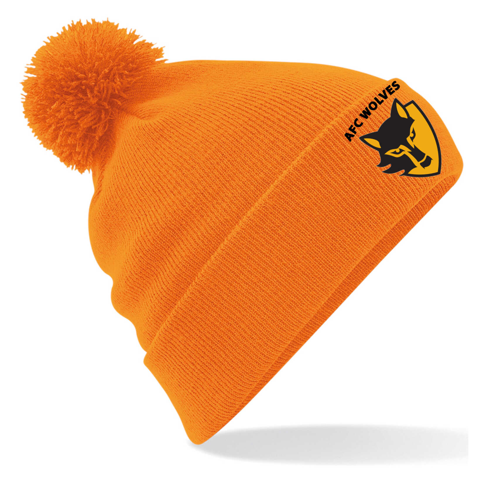 Original Pom Pom Beanie - Orange