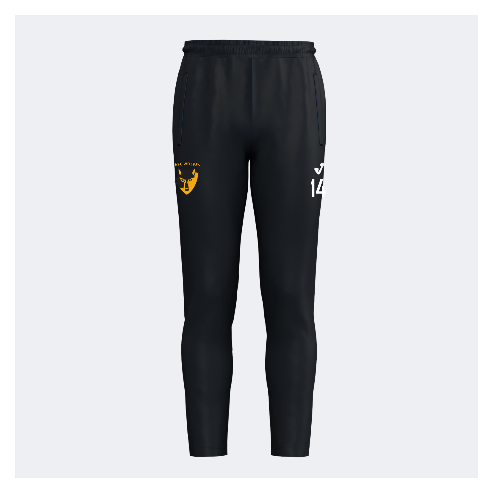 Joma Combi Premium Long Pants - Black/White