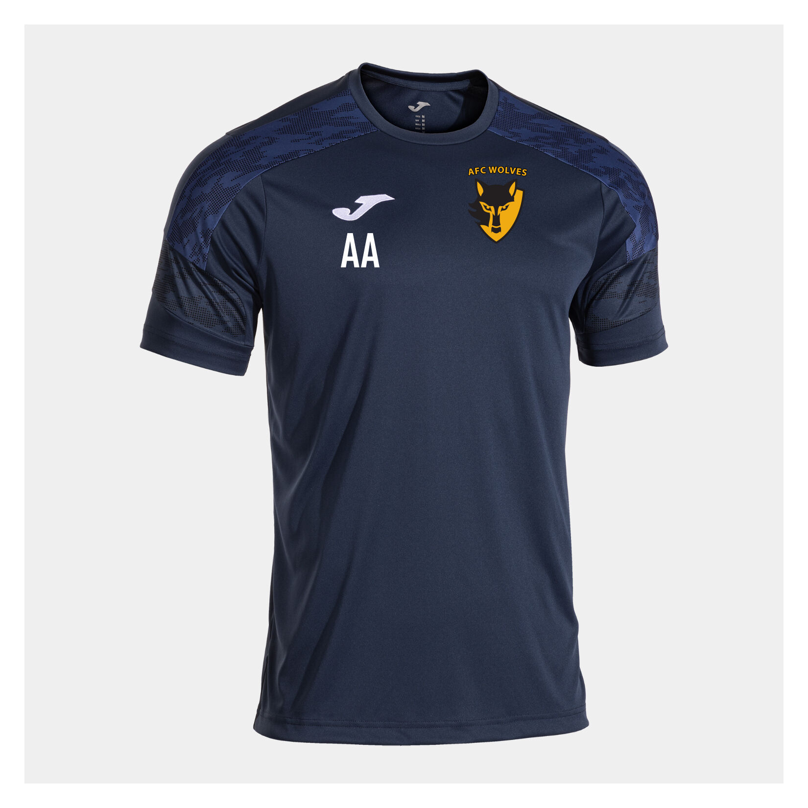Joma Championship VIII T-Shirt - Dark Navy/White