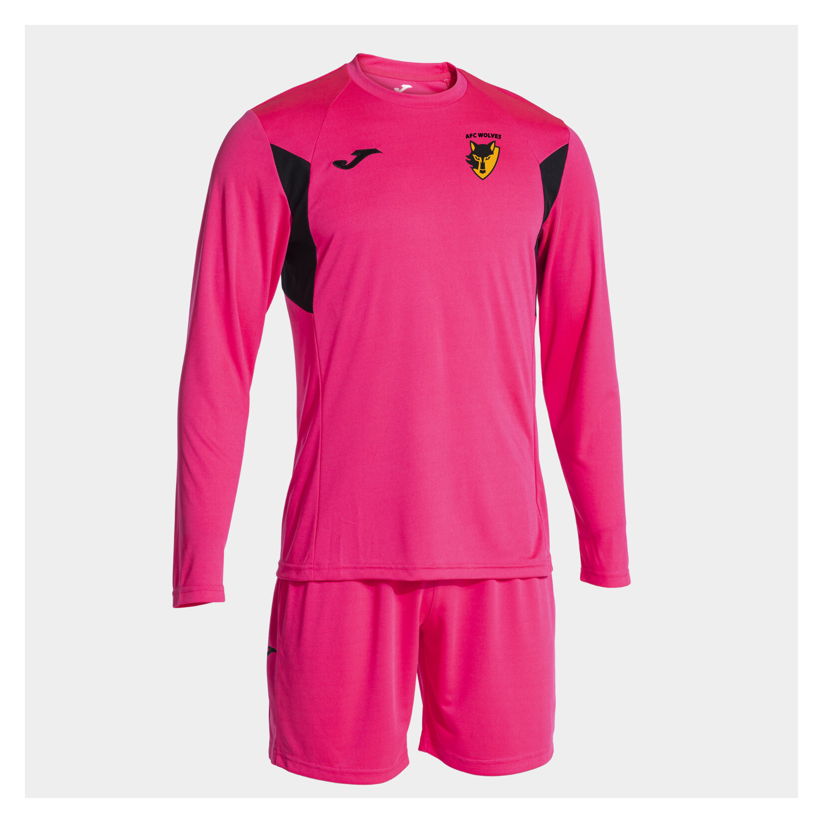Joma Winner Goalkeeper Two-Piece Set - Pink Fluor/Black