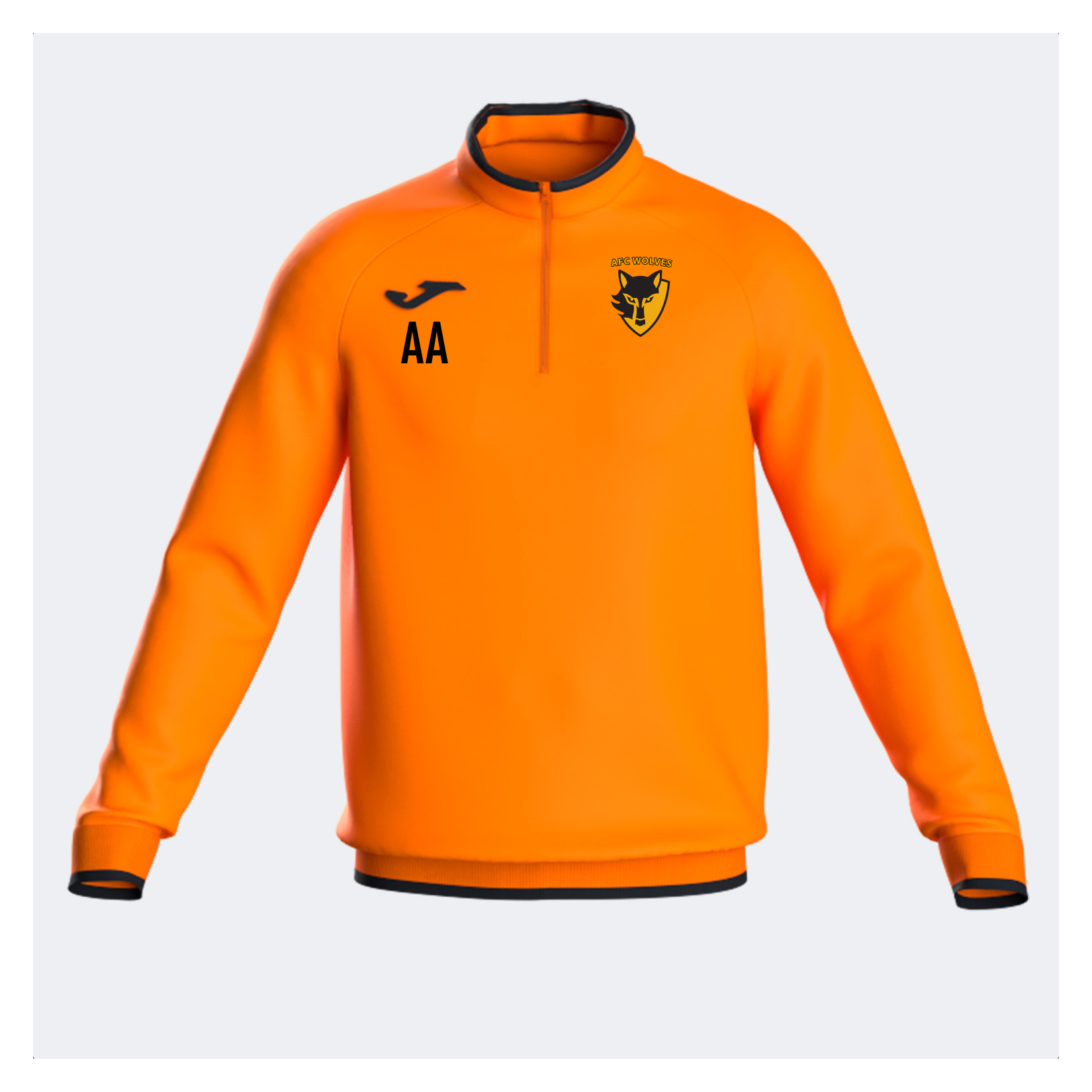 Joma Combi Premium Sweatshirt - Orange/Black