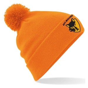 Original Pom Pom Beanie - Orange
